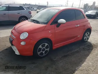 2013 FIAT 500e with VIN 3C3CFFGE2DT753459, listed as a Copart auction lot 53921665 with 68,040 mi miles and Clean Title. Bid and sale history available at carsss.com. Image 1.