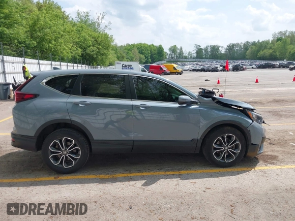 2021 Honda CR-V EX with VIN 5J6RW2H52ML010643, listed as a IAAI auction lot 42278271 with 94,525 mi miles and . Bid and sale history available at DreamBid. Image 13.