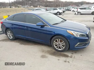 2017 Hyundai Sonata 2.4L with VIN 5NPE24AF6HH545788, listed as a IAAI auction lot 41549702 with 145,360 mi miles and . Bid and sale history available at carsss.com. Image 1.