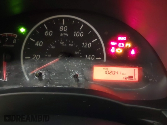 2016 Nissan Versa SV with VIN 3N1CN7APXGL843772, listed as a IAAI auction lot 42003887 with 102,041 mi miles. Bid and sale history available at carsss.com. Image 7.