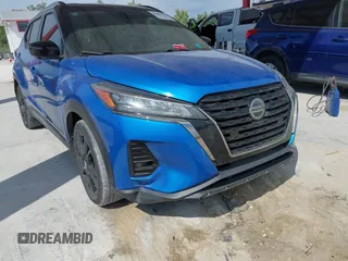 2021 Nissan Kicks SR with VIN 3N1CP5DV2ML498807, listed as a IAAI auction lot 41880588 with 92,794 mi miles and . Bid and sale history available at DreamBid. Image 6.