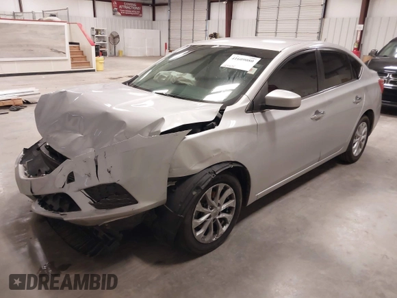 2019 Nissan Sentra SV with VIN 3N1AB7AP9KY427322, listed as a IAAI auction lot 41609080 with 125,408 mi miles and . Bid and sale history available at DreamBid. Image 23.