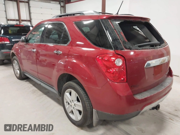 2014 Chevrolet Equinox LTZ with VIN 2GNALDEK2E6367257, listed as a IAAI auction lot 42008256 with 87,524 mi miles and . Bid and sale history available at DreamBid. Image 3.