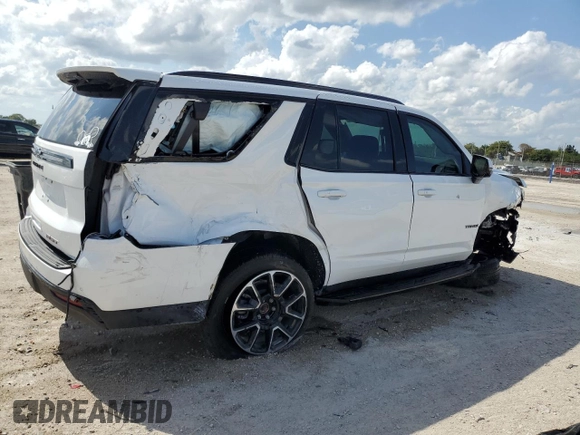 2024 Chevrolet Tahoe RST with VIN 1GNSCRKD6RR272556, listed as a Copart auction lot 52395265 with 19,863 mi miles and Salvage title. Bid and sale history available at DreamBid. Image 3.