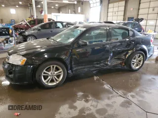 2012 Dodge Avenger SXT z VIN 1C3CDZCB1CN314884, wystawiony jako Copart lot #57331015 z przebiegiem 186 416 mil mil oraz Szkoda całkowita • Salvage title. Historia ofert i sprzedaży dostępna na DreamBid. Obrazek 1.