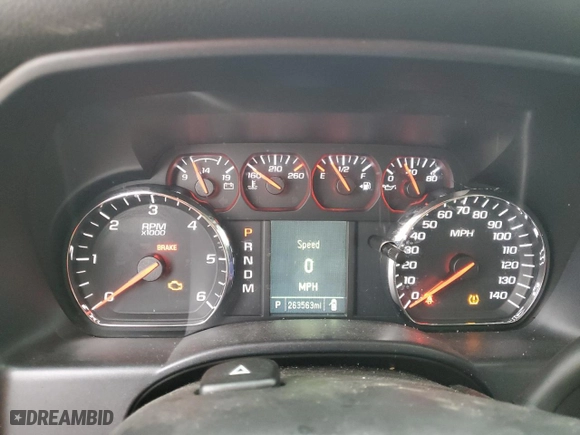 2016 Chevrolet Silverado 1500 Work Truck with VIN 1GCRCNEH5GZ180480, listed as a Copart auction lot 45429545 with 263,563 mi miles and Clean Title. Bid and sale history available at carsss.com. Image 9.