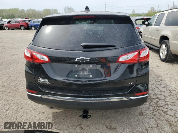 2021 Chevrolet Equinox LT with VIN 2GNAXKEV6M6110460, listed as a Copart auction lot 49271064 with 65,618 mi miles and Salvage Title. Bid and sale history available at DreamBid. Image 6.