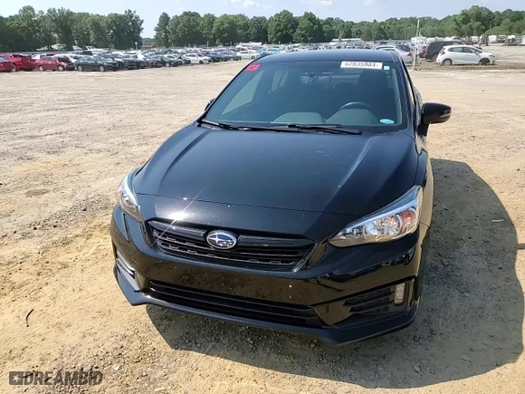 2021 Subaru Impreza Sport with VIN 4S3GKAL63M3607609, listed as a Copart auction lot 62835984 with 46,109 mi miles and Non Repairable. Bid and sale history available at carsss.com. Image 10.