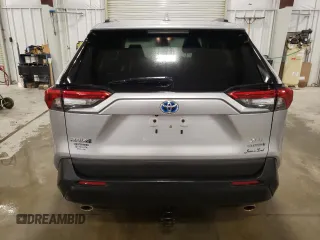 2019 Toyota RAV4 Hybrid XLE with VIN 2T3RWRFV2KW032119, listed as a Copart auction lot 49328235 with 135,235 mi miles and Salvage Title. Bid and sale history available at carsss.com. Image 6.