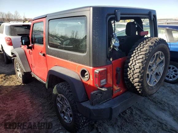 2016 Jeep Wrangler Rubicon with VIN 1C4BJWCG1GL157076, listed as a Copart auction lot 81745264 with 67,535 mi miles and Salvage title. Bid and sale history available at DreamBid. Image 2.