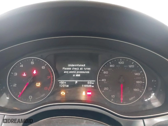 2014 Audi A6 2.0T Premium with VIN WAUCFAFC4EN083734, listed as a IAAI auction lot 41620442 with 116,508 mi miles. Bid and sale history available at carsss.com. Image 7.