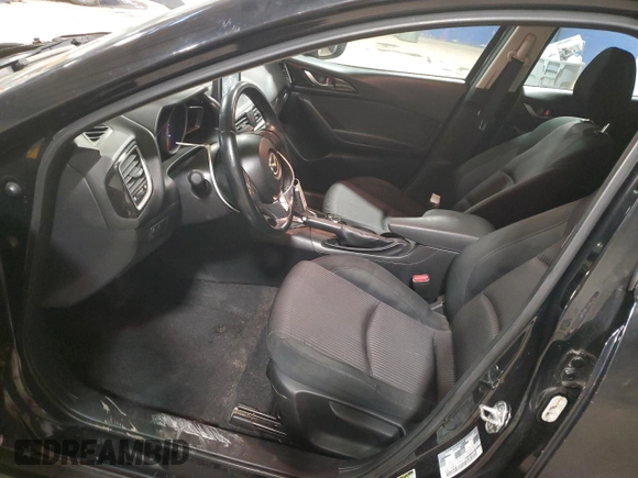 2016 Mazda 3 i Touring with VIN 3MZBM1V74GM254520, listed as a Copart auction lot 62966185 with 99,381 mi miles and Salvage title. Bid and sale history available at DreamBid. Image 7.