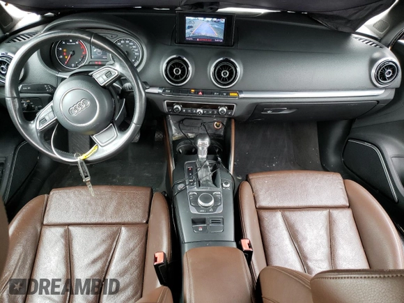 2015 Audi A3 1.8T Premium Plus with VIN WAUCCGFF9F1092525, listed as a Copart auction lot 49911583 with 90,168 mi miles. Bid and sale history available at carsss.com. Image 8.