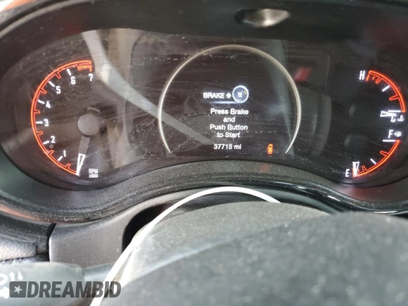 2022 Dodge Durango GT Plus with VIN 1C4RDHDG2NC131177, listed as a Copart auction lot 50929455 with 37,715 mi miles and Salvage Title. Bid and sale history available at DreamBid. Image 9.