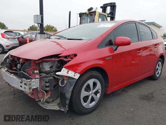 2015 Toyota Prius Four with VIN JTDKN3DU0F0428944, listed as a IAAI auction lot 42043343 with 166,843 mi miles. Bid and sale history available at carsss.com. Image 19.