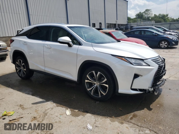 2017 Lexus RX 350 z VIN 2T2BZMCA9HC061208, wystawiony jako Copart lot #59913175 z przebiegiem 57 781 mil mil oraz Szkoda całkowita • Salvage title. Historia ofert i sprzedaży dostępna na DreamBid. Obrazek 4.
