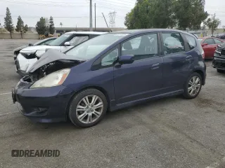 2009 Honda Fit Sport with VIN JHMGE88479S052764, listed as a Copart auction lot 62217225 with 95,951 mi miles and Clean title. Bid and sale history available at DreamBid. Image 1.