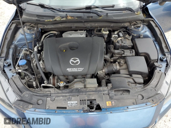 2017 Mazda 3 Sport with VIN 3MZBN1K75HM156082, listed as a Copart auction lot 76196434 with 43,578 mi miles and Salvage Title. Bid and sale history available at carsss.com. Image 11.