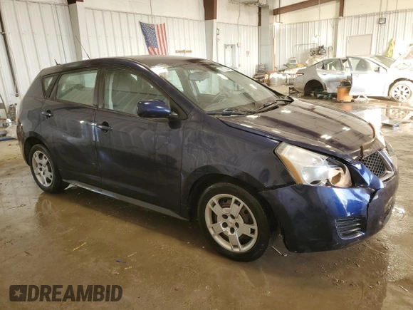2009 Pontiac Vibe w/1SB with VIN 5Y2SP67079Z439363, listed as a Copart auction lot 82773844 with 202,694 mi miles and Non Repairable. Bid and sale history available at carsss.com. Image 4.