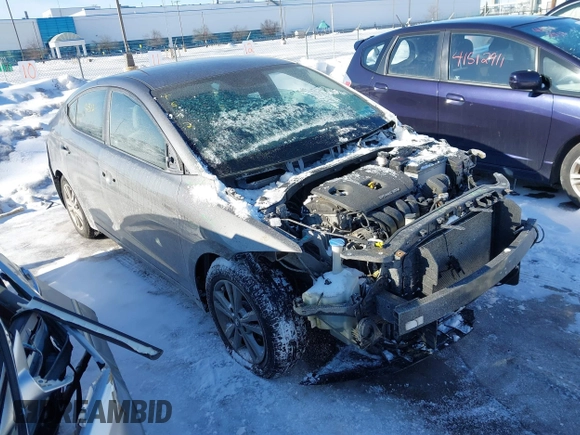 2018 Hyundai Elantra SEL z VIN 5NPD84LF5JH254910, wystawiony jako IAAI lot #41510670 z przebiegiem 101 236 mil mil oraz . Historia ofert i sprzedaży dostępna na DreamBid. Obrazek 1.