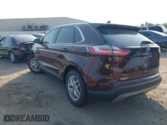 2024 Ford Edge SEL with VIN 2FMPK4J94RBA62778, listed as a IAAI auction lot 40624176 with 4,346 mi miles. Bid and sale history available at carsss.com. Image 3.