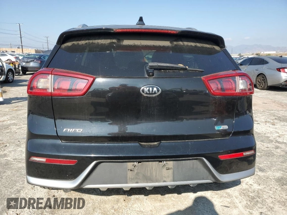 2017 Kia Niro Touring Launch Edition with VIN KNDCC3LC2H5101597, listed as a Copart auction lot 43208055 with 79,930 mi miles and Salvage Title. Bid and sale history available at carsss.com. Image 6.