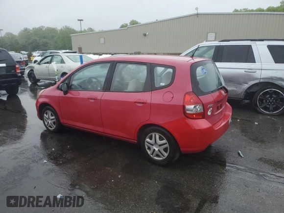 2007 Honda Fit with VIN JHMGD384X7S013234, listed as a Copart auction lot 57022645 with 222,146 mi miles and Salvage title. Bid and sale history available at DreamBid. Image 2.