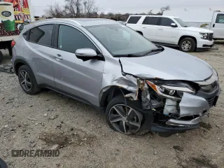 2022 Honda HR-V EX with VIN 3CZRU6H51NM757356, listed as a Copart auction lot 43172185 with 76,252 mi miles and Non Repairable. Bid and sale history available at carsss.com. Image 4.