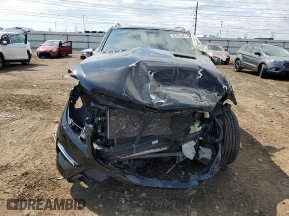 2013 Mercedes-Benz M 550 with VIN 4JGDA7DBXDA262171, listed as a Copart auction lot 52435385 with Not provided miles and Salvage title. Bid and sale history available at DreamBid. Image 5.