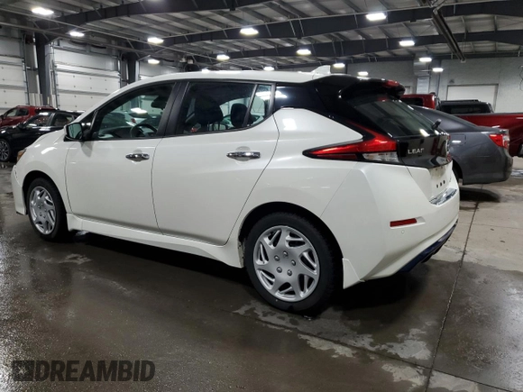 2020 Nissan LEAF SV Plus with VIN 1N4BZ1CP4LC305023, listed as a Copart auction lot 50136155 with 46,195 mi miles and Salvage Title. Bid and sale history available at DreamBid. Image 2.