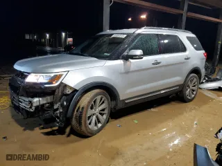 2018 Ford Explorer Limited with VIN 1FM5K7F89JGA46968, listed as a Copart auction lot 44804515 with 127,975 mi miles and Salvage Title. Bid and sale history available at carsss.com. Image 1.