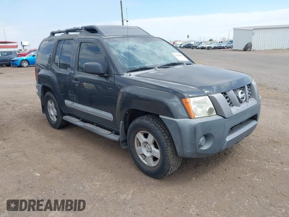 2005 Nissan Xterra S with VIN 5N1AN08U45C638220, listed as a IAAI auction lot 42206809 with 127,845 mi miles and . Bid and sale history available at DreamBid. Image 1.