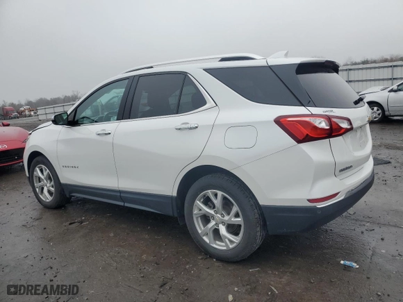 2018 Chevrolet Equinox Premier with VIN 2GNAXVEVXJ6326101, listed as a Copart auction lot 84187174 with 47,177 mi miles and Salvage Title. Bid and sale history available at carsss.com. Image 2.