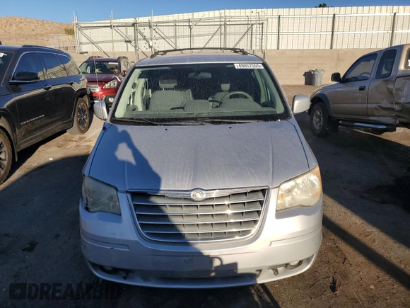 2010 Chrysler Town & Country Touring with VIN 2A4RR5D15AR441041, listed as a Copart auction lot 49857555 with 114,309 mi miles and Salvage Title. Bid and sale history available at carsss.com. Image 5.