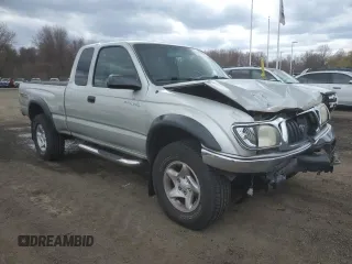 2004 Toyota Tacoma with VIN 5TEWN72N94Z462012, listed as a Copart auction lot 52593185 with 81,180 mi miles and Salvage Title. Bid and sale history available at DreamBid. Image 4.