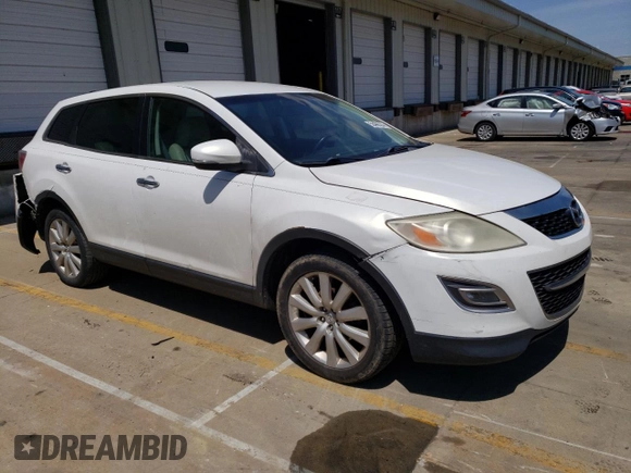 2010 Mazda CX-9 Grand Touring with VIN JM3TB2MA5A0206171, listed as a Copart auction lot 50496034 with 203,266 mi miles and Salvage Title. Bid and sale history available at carsss.com. Image 4.