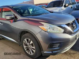2016 Nissan Murano SV with VIN 5N1AZ2MG7GN161421, listed as a Copart auction lot 43657385 with 80,428 mi miles and Clean Title. Bid and sale history available at carsss.com. Image 1.