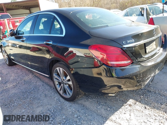 2018 Mercedes-Benz C 300 with VIN WDDWF4JBXJR395873, listed as a IAAI auction lot 41622996 with 126,689 mi miles and . Bid and sale history available at DreamBid. Image 3.