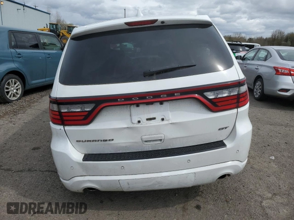 2017 Dodge Durango GT with VIN 1C4RDHDG8HC896608, listed as a Copart auction lot 51434175 with 145,335 mi miles and Clean title. Bid and sale history available at DreamBid. Image 6.