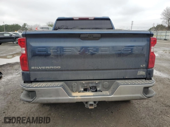 2021 Chevrolet Silverado 1500 LT with VIN 3GCUYDED6MG379844, listed as a Copart auction lot 42986335 with 86,118 mi miles and Salvage Title. Bid and sale history available at carsss.com. Image 6.