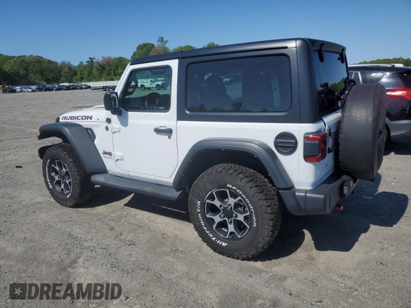 2021 Jeep Wrangler Rubicon with VIN 1C4HJXCG2MW660738, listed as a Copart auction lot 56293735 with 89,681 mi miles and Salvage title. Bid and sale history available at DreamBid. Image 2.