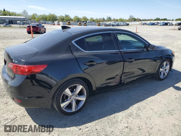 2013 Acura ILX Tech Pkg with VIN 19VDE1F71DE009521, listed as a Copart auction lot 51957595 with 129,268 mi miles and Salvage Title. Bid and sale history available at carsss.com. Image 3.