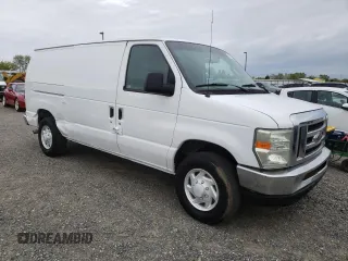2008 Ford Econoline Cargo Commercial z VIN 1FTNE24L18DA96801, wystawiony jako Copart lot #50014355 z przebiegiem 145 664 mil mil oraz Czysty tytuł • Clean title. Historia ofert i sprzedaży dostępna na DreamBid. Obrazek 4.
