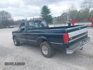 1995 Ford F-150 with VIN 1FTEF15N3SLB27468, listed as a IAAI auction lot 41848685 with 163,044 mi miles. Bid and sale history available at carsss.com. Image 3.
