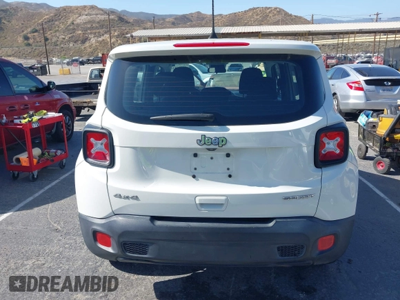 2018 Jeep Renegade Sport с VIN ZACCJBAH8JPH40952, выставлен на аукционе IAAI как лот 42536810 с пробегом 103 004 миль миль и . История ставок и продаж доступна на DreamBid. Изображение 16.