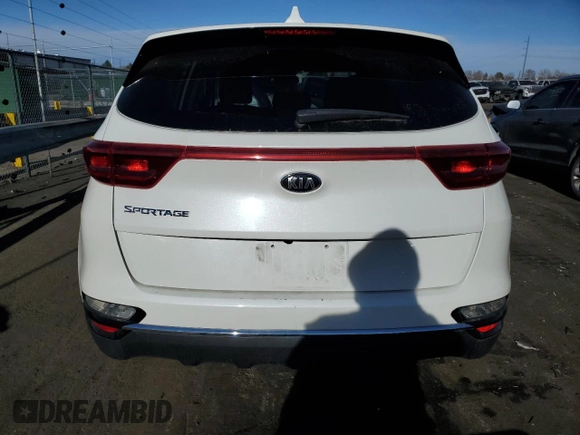 2022 Kia Sportage LX with VIN KNDPMCAC7N7955180, listed as a Copart auction lot 85560064 with 30,781 mi miles and Clean Title. Bid and sale history available at carsss.com. Image 6.