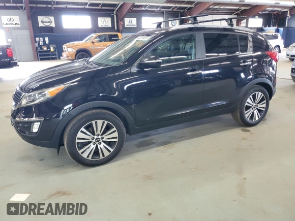 2015 Kia Sportage EX with VIN KNDPC3AC9F7710739, listed as a Copart auction lot 54252485 with 192,184 mi miles and Clean title. Bid and sale history available at DreamBid. Image 1.