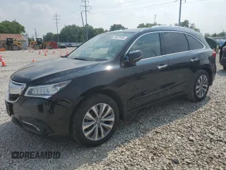 2014 Acura MDX Technology with VIN 5FRYD4H61EB004721, listed as a Copart auction lot 59479185 with 162,334 mi miles and Salvage title. Bid and sale history available at DreamBid. Image 1.