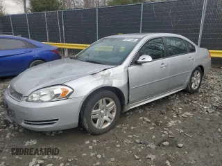 2014 Chevrolet Impala LT with VIN 2G1WB5E38E1177128, listed as a Copart auction lot 43871255 with 145,386 mi miles and Salvage Title. Bid and sale history available at DreamBid. Image 1.