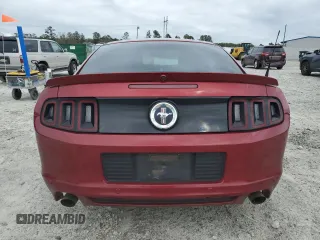 2014 Ford Mustang V6 with VIN 1ZVBP8AM7E5291365, listed as a Copart auction lot 49892495 with 124,365 mi miles and Salvage Title. Bid and sale history available at DreamBid. Image 6.